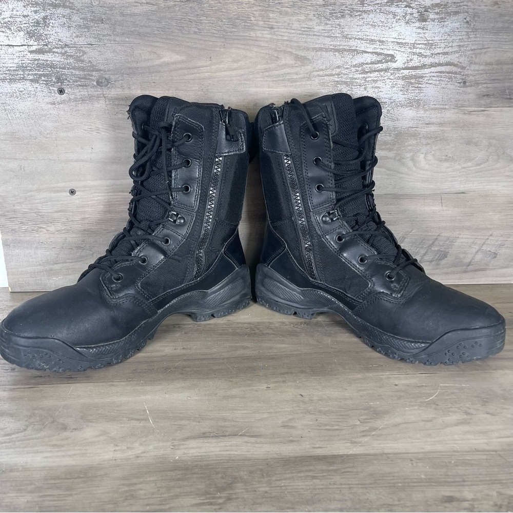 5.11 Tactical Mens 11 Black Lace Up Combat Boots Gorpcore Moto Biker Grunge - Picture 7 of 15
